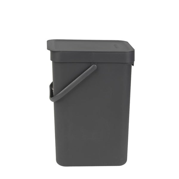 Brabantia Sort & Go Waste Bin (12L) Grey Carousel 2