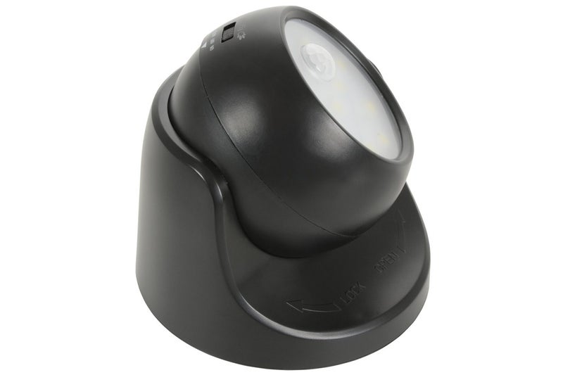LED Motion Sensor Light Black Carousel 1