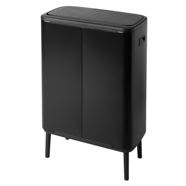 Brabantia Bo Touch Hi Bin (60L) Matte Black Carousel 2