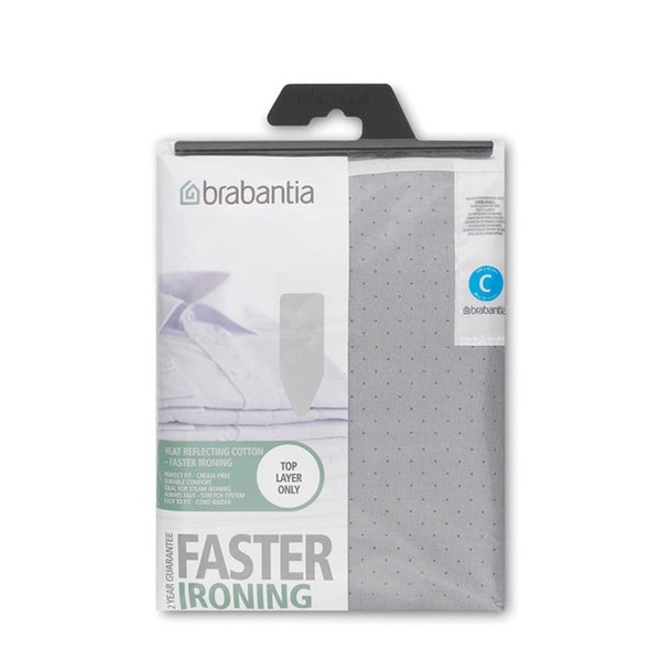Brabantia Ironing Board Cover (Size C) Metalized Silver Carousel 2