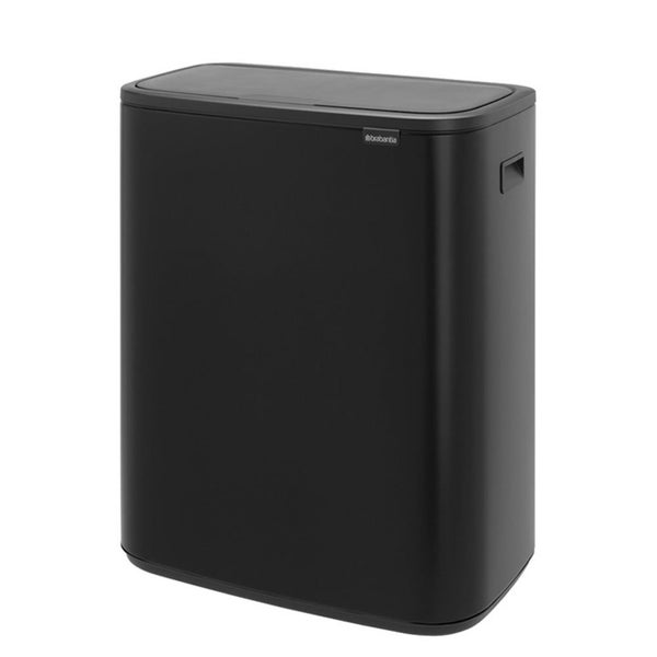 Brabantia Bo Touch Bin (60L) Matte Black Carousel 1