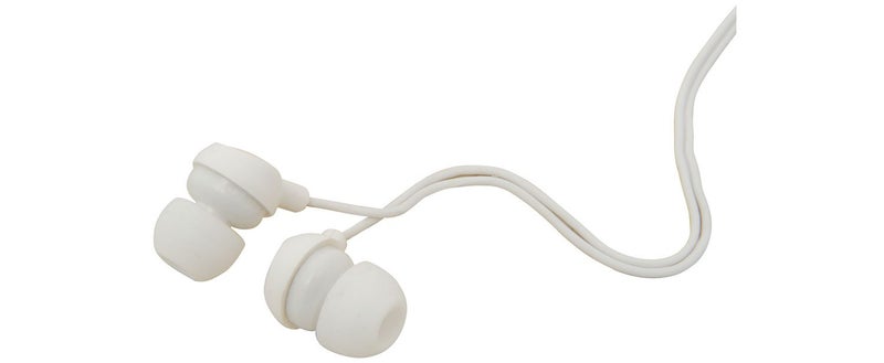 Mini Round In-ear Earphones - white Carousel 1