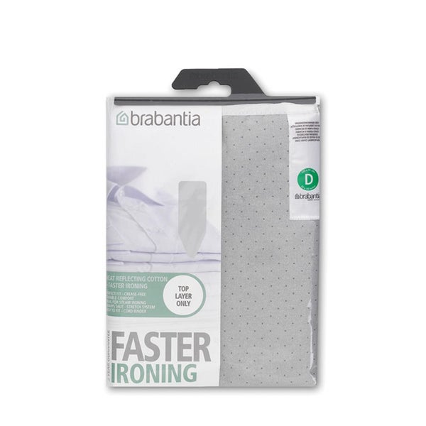Brabantia Ironing Board Cover (Size D) Metalized Silver Carousel 2