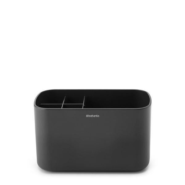 Brabantia ReNew Bathroom Caddy Dark Grey Carousel 1