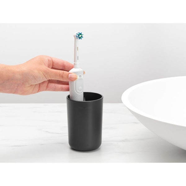Brabantia ReNew Toothbrush Holder Dark Grey Carousel 6