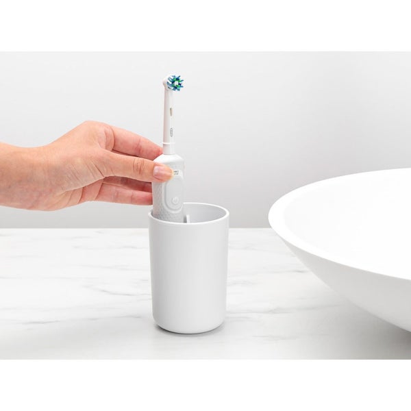 Brabantia ReNew Toothbrush Holder White Carousel 6