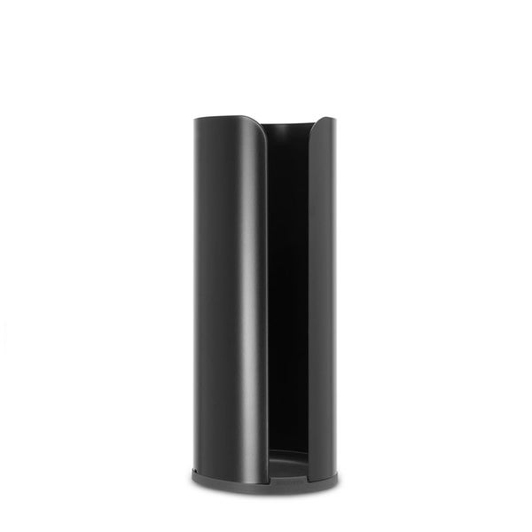 Brabantia ReNew Toilet Roll Dispenser Matte Black Carousel 2