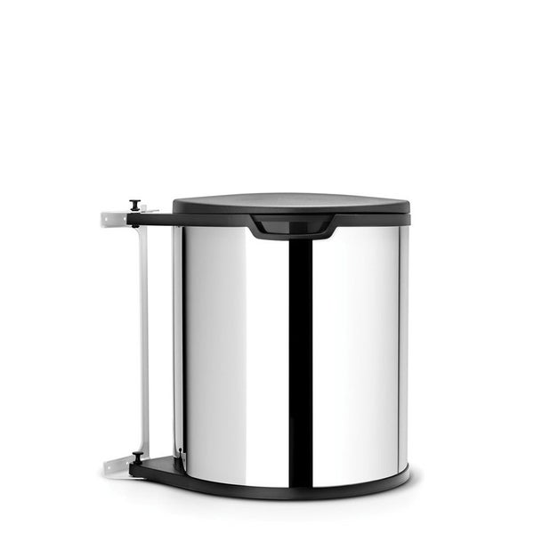 Brabantia Built-in Bin (15L) Brilliant Steel Carousel 1