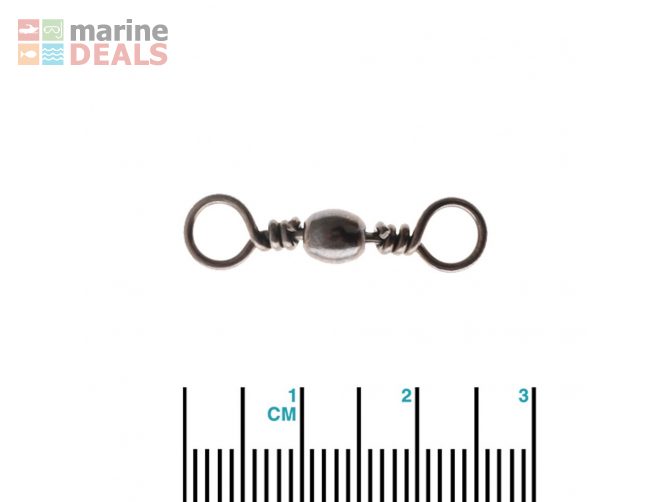 Jarvis Walker Black Barrel Swivels #4 Qty 45 Carousel 3