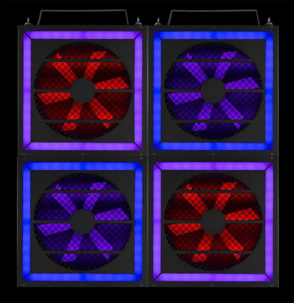 LED TWISTER 400 FAN - SET of 4 Carousel 1