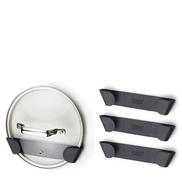 Joseph Joseph 4 Pan Lid Holders Grey Carousel 2