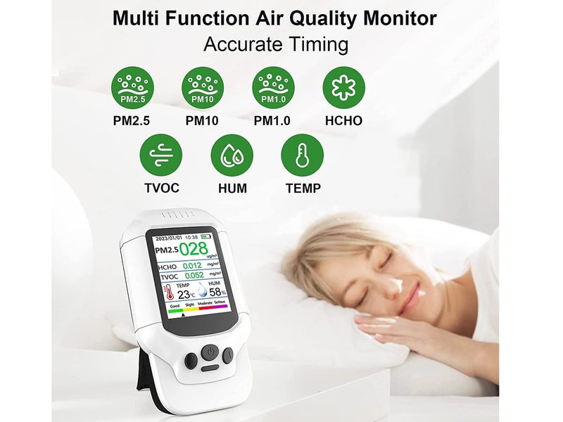 Air Quality Monitor Indoor Pollution Tester (Auckland Stock) Carousel 2