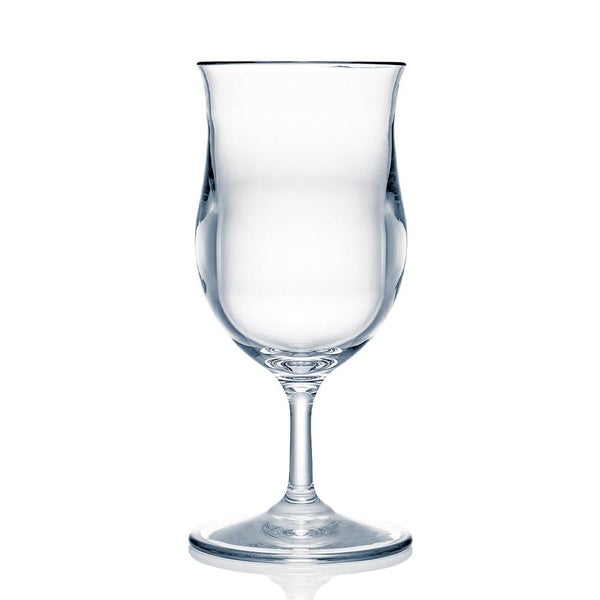 Strahl Design+ 399ml Plastic Pina Colada Glass Set of 4 Clear Carousel 1
