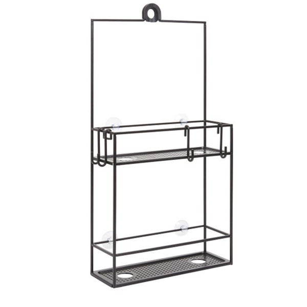 Umbra Cubiko Shower Caddy Black Carousel 2