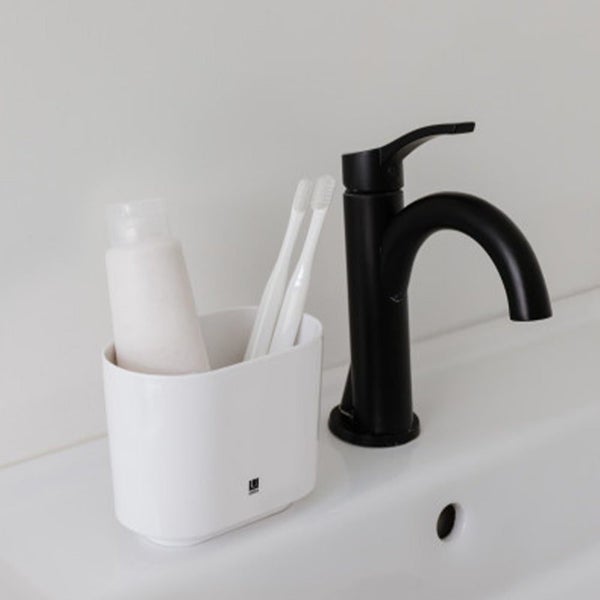Umbra Step Toothbrush Holder White Carousel 4