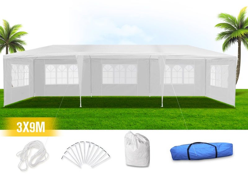 Gazebo Tent 3x9m Waterproof Outdoor Extra Large Carousel 1