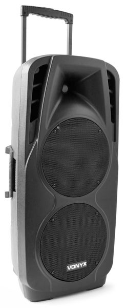 Portable Sound System - 2x 10 Inch BT-UHF Carousel 1