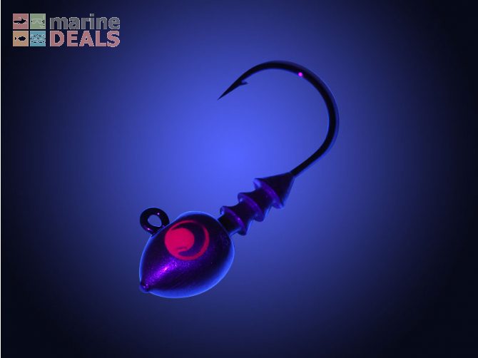 Ocean Angler 3/0 3/8oz Pink Qty 4 Light Bulb UV.. Carousel 2