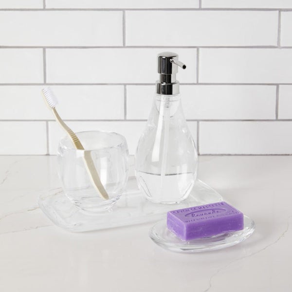 Umbra Droplet Soap Dish Clear Carousel 5