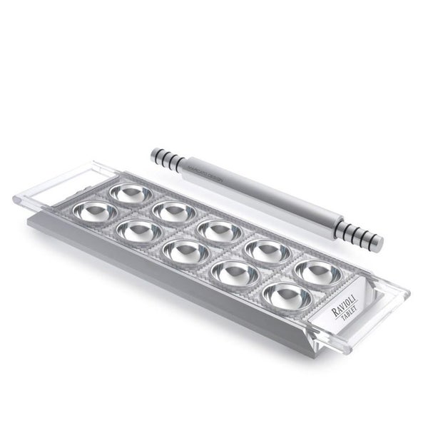 Marcato Ravioli Tablet with Rolling Pin Silver Carousel 1