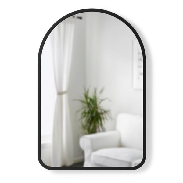 Umbra Hub Arched Mirror (61cm x 91cm) Black Carousel 1