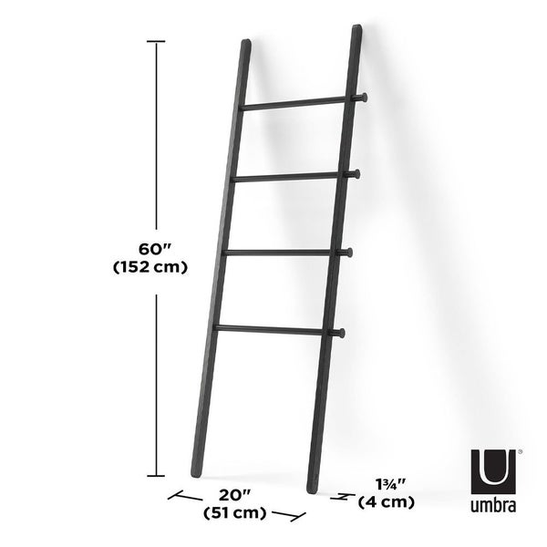 Umbra Leana Ladder Rack Black Carousel 8
