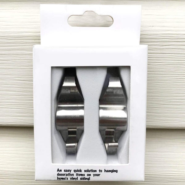 Vinyl Siding Hangers(12 Pack), Heavy Duty Clips Outdoor No-Hole Needed Vinyl Sid Carousel 7