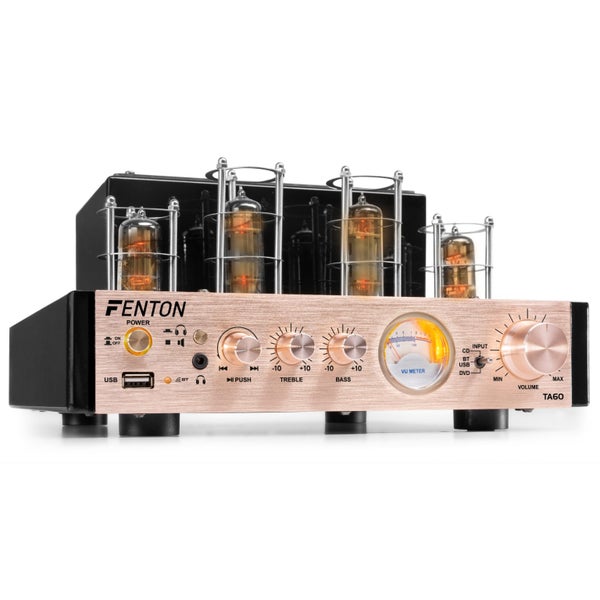 Stereo Hybrid Tube Amplifier 2x 25W RMS Carousel 1