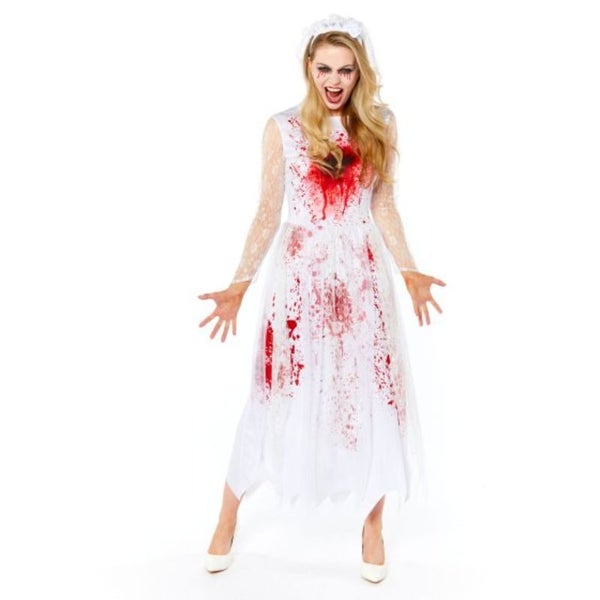 Costume Bloody Bride Women's Size 16-18 Carousel 1