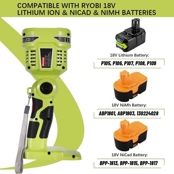NEW LED Work Light fits Ryobi Battery Sale Sale Carousel 2