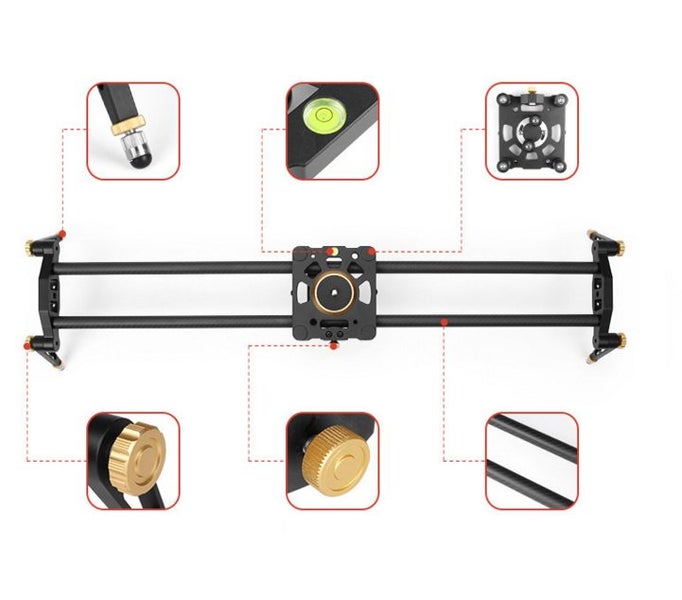 Professional Camera Track Dolly Slider Video Rail System Loading 8kg62937633024515114