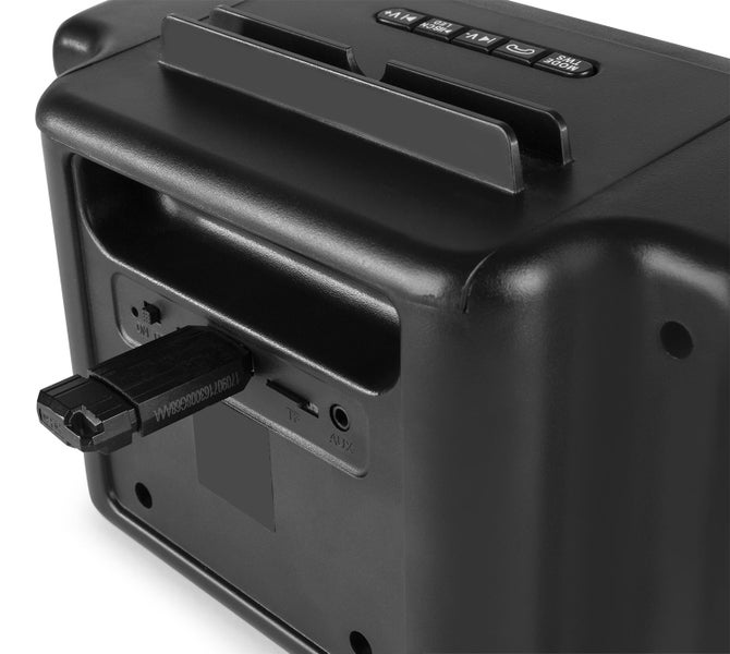 Sputnik 2 LED Party Speaker with Battery Carousel 11