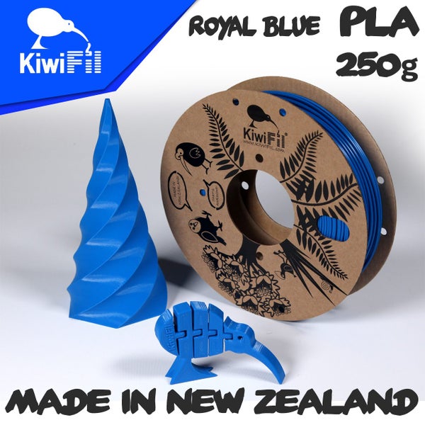 3D Printer Filament PLA 1.75mm Royal Blue 250g Carousel 1