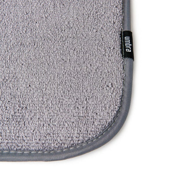 Umbra UDry Dish Drying Mat Charcoal Carousel 2