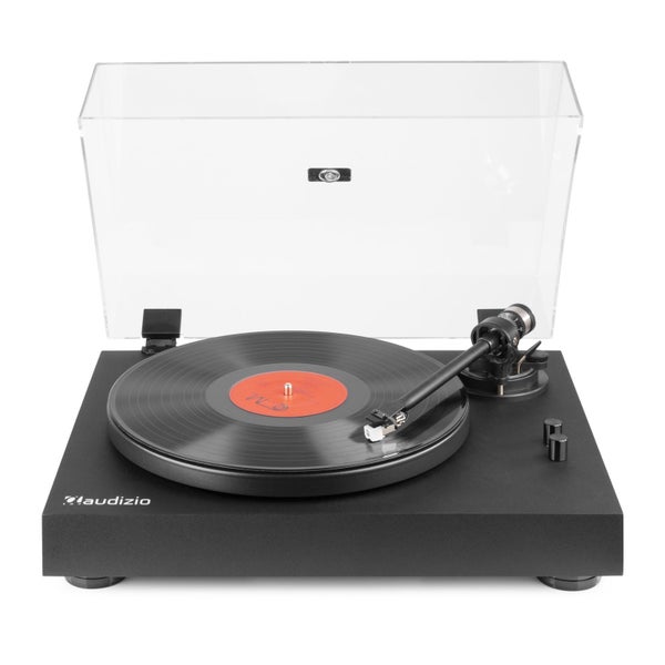 Hi-Fi Record Player HQ Black - AT Cart. Carousel 1
