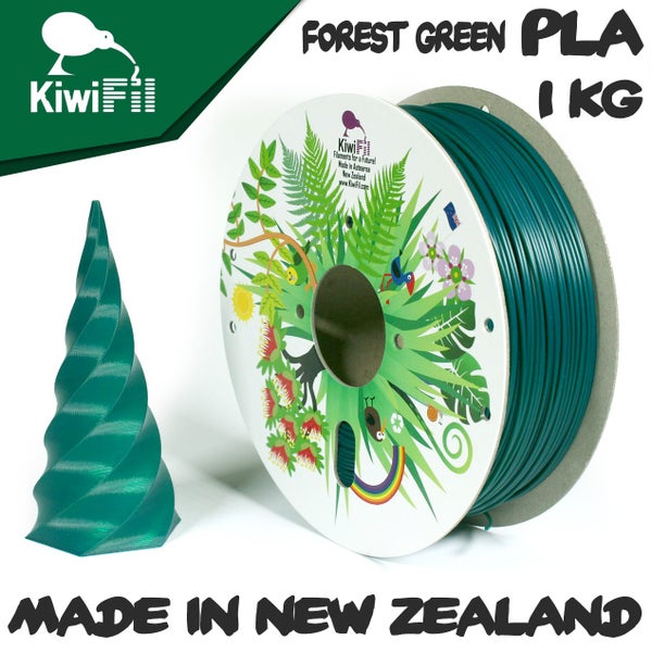 3D Printer Filament PLA 1.75mm Dark Forest 1Kg Carousel 1