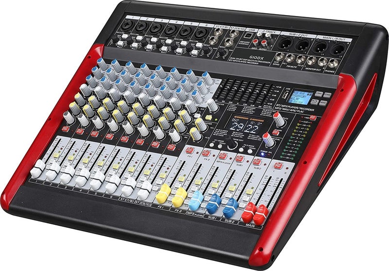 10 Input Mixer - 6 Mono 2 Stereo Carousel 1