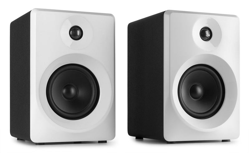 Studio Monitors - Active 4 Inch - Pair - White Carousel 2