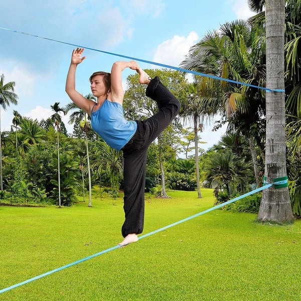 Slackline set, 15m 20m 25m or 30m slackline, Ultimate slacklines designed in NZ Carousel 2