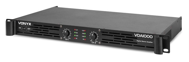 PA Amplifier 1U 2 x 500W Max Carousel 2
