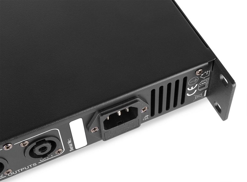 PA Amplifier 1U 2 x 500W Max Carousel 9