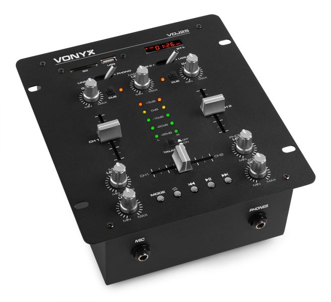 2 Channel Mixer with Amplifier Carousel 1