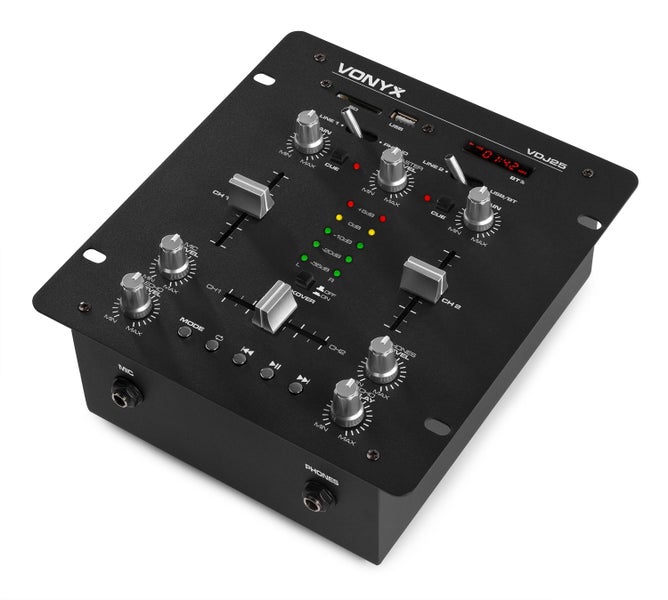 2 Channel Mixer with Amplifier Carousel 2