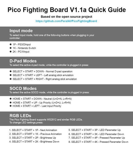 Pico FIghting Board, Fastest Board, ps4,pc,switch. new cpt socd rules Carousel 8