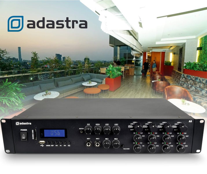 Quad Stereo Amplifier 8x200W Carousel 1
