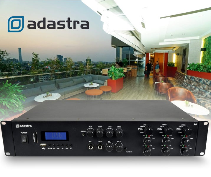 Triple Stereo Amplfier - 6x 200W RMS Carousel 1