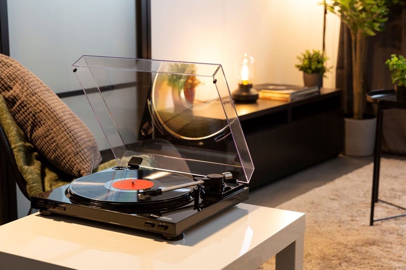 Vinyl Record Player & BT Bookshelf Speakers Carousel 6