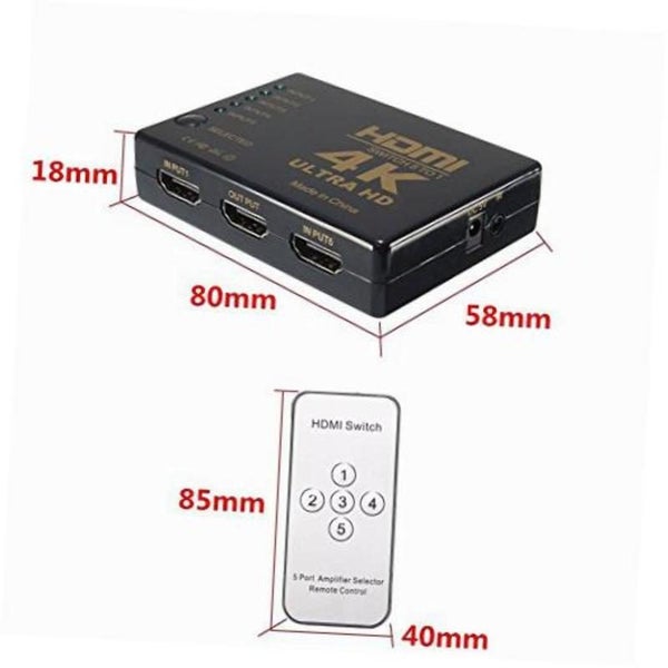 HD 5 Port HDMI Switch 3619702 Carousel 7