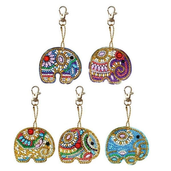 Diamond Painting Keychain Kit Bag Purse Phone Car Decoration I1625MC0 Carousel 2