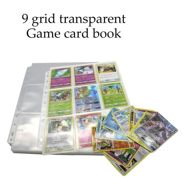90 Card Sleeves Pokemon Game Cards Album Stamp Coin Holder Photo Binder i2145TP0 Carousel 1